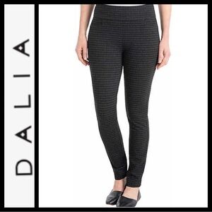 NWOT Dalia Tummy Control Plaid Ponte Pants